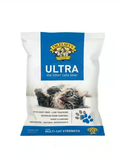 دكتور السيز رمل قطط عالي الجودة الترا بدون رائحة حجم 18 كيلو