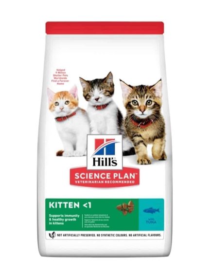 هيلز طعام جاف للقطط الصغيرة طعم التونة 1.5 ك