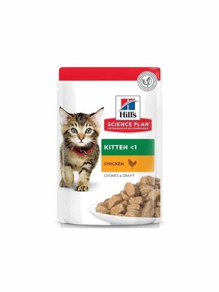 هيلز طعام رطب للقطط الصغيرة بالدجاج 85 جرام