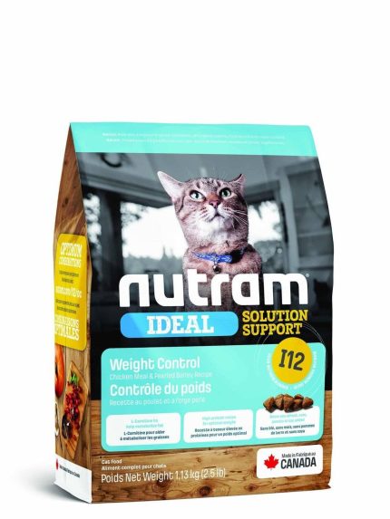 نيوترام I12 طعام جاف للقطط للتحكم بالوزن 1.13 كج