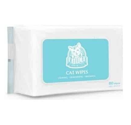 كات ايديا مناديل رطبة 80 منديل للقطط