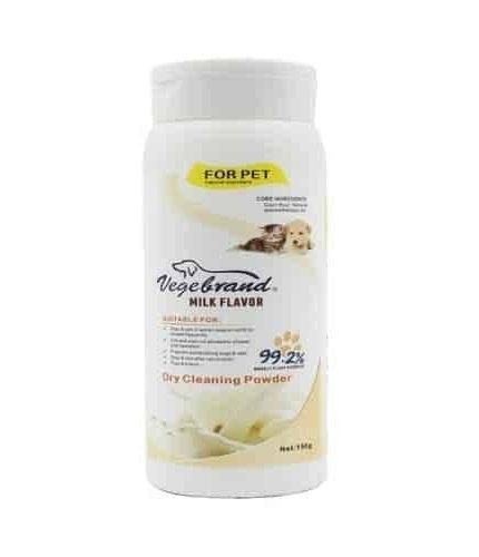 فيج براند مسحوق التنظيف الجاف للقطط والكلاب البابايا 150 مل