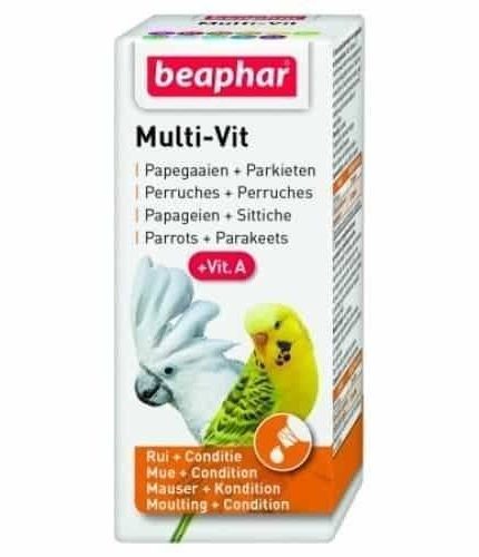 بيفار الفيتامينات المتعددة للببغاوات الكبيرة - 20مل