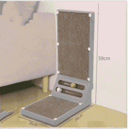 خدشة للقطط مع كور