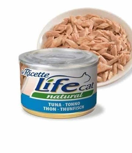 لايف كات معلبات طعام رطب للقطط بالتونة