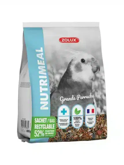 زولكس نوتريميل طعام للبراكيت الكوكتيل والكروان 2.5 كج