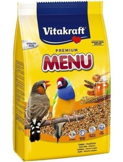 فيتا كرافت طعام لطيور الزيبرا والطيور الاستوائية 1 كيلو