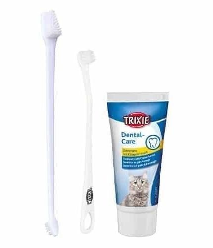 تريكسي مجموعة العناية بالاسنان للقطط 50 جرام