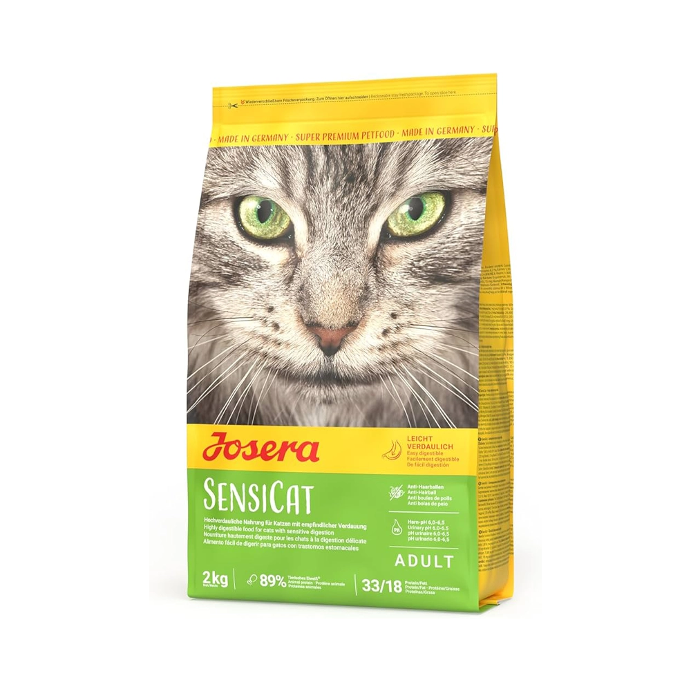 4032254749226 جوسيرا طعام جاف للقطط للعناية بالمعدة الحساسة 2 كغ