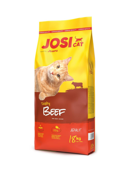جوسي كات طعام جاف للقطط باللحم البقري 18 كجم