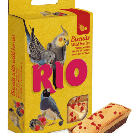 ريو مكافآت بسكوت للطيور بالتوت 5 قطع