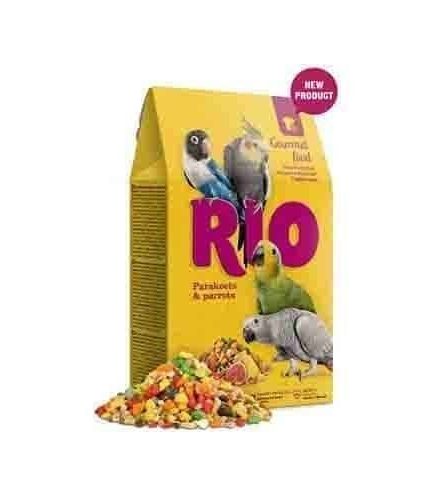 ريو غورميت بالفواكة للكروان والببغاءات 250 ج