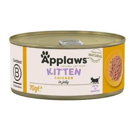 ابلاوز معلبات صدور الدجاج للقطط الصغيرة 70غ