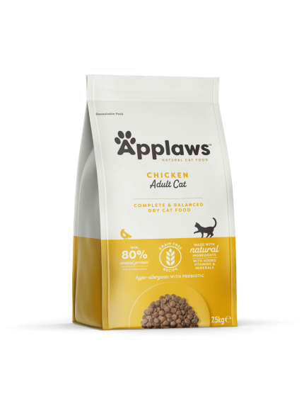 ابلاوز طعام القطط الجاف الدجاج للقطط البالغة 7.5 كغ