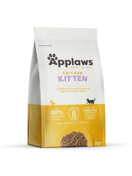 ابلاوز طعام القطط الجاف بالدجاج للقطط الصغيرة 2 كج