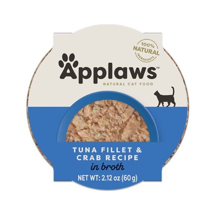 أبلاوز طعام قطط رطب فيليه تونة مع سرطان 60 جم