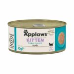 Applaws Natural Cat Food KITTEN Tuna Fillet Tinned Food - 70g‏