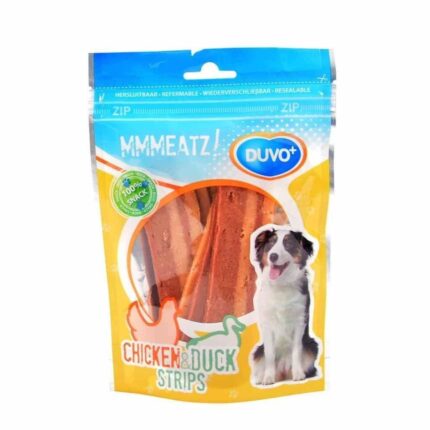 Duvo  مكافأت للكلاب بطعم الدجاج و البط 100 جرام Inactive