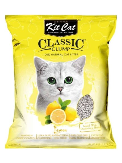 كت كات رمل للقطط برائحة الليمون 20 كيلو