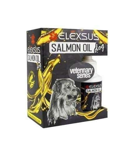 Elexsus زيت سالمون للكلاب 100 ملل