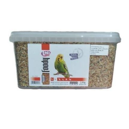 لولو بتس طعام لطيور البادجي 2.4 كج