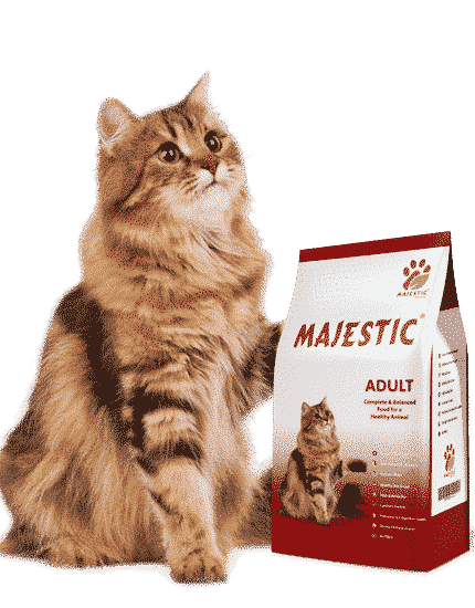 majestic طعام للقطط البالغة 1.2 كيلو
