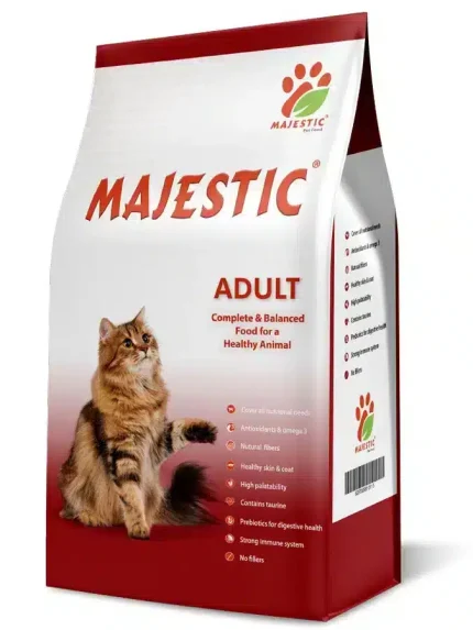 majestic طعام للقطط البالغة 15 كيلو