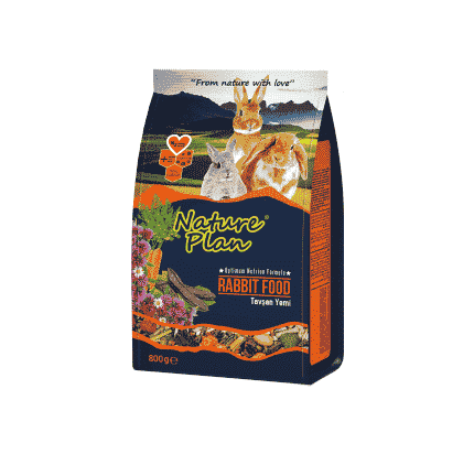 نيتشور بلان طعام كامل للارانب 800غ