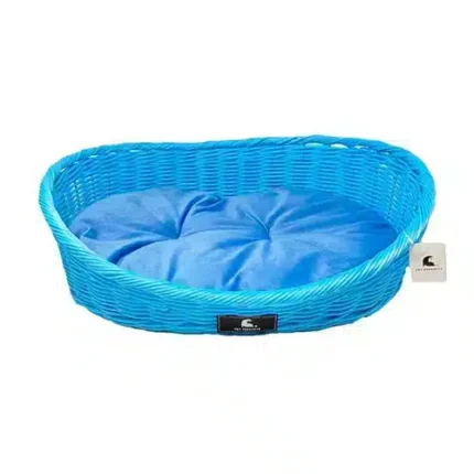 سرير بايب وسط للقطط أبيض