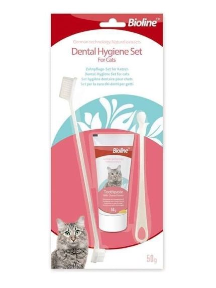 بيولين معجون اسنان للقطط بالجبنة 50جرام