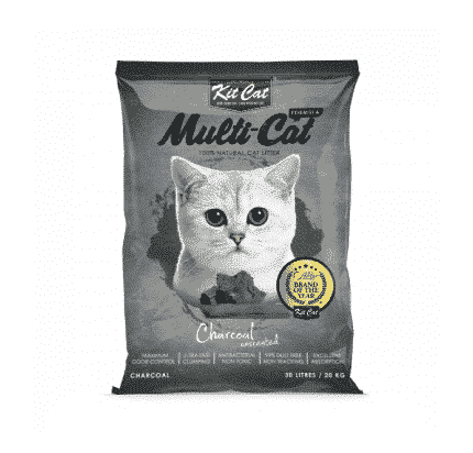 كيت كات ملتي كات رمل كربون 20 كغ