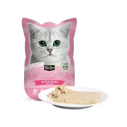 كت كات بتيت باوتش طعام رطب للقطط الصغيرة بالدجاج  70غ