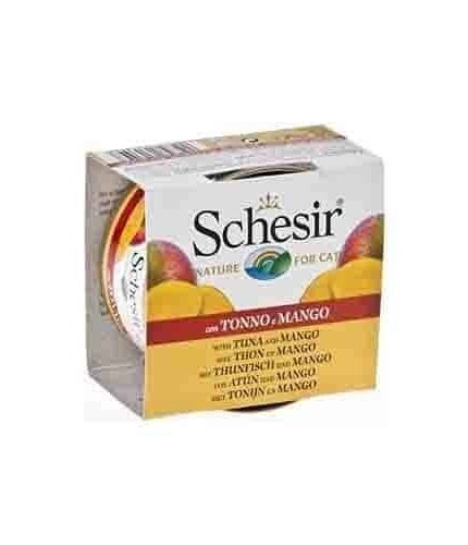 شيزر معلبات طعام رطب للقطط سمك التونة مع المانجو 75 جرام