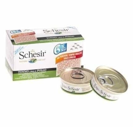 شيزار معلبات التونا وفيليه الدجاج 6×50غ
