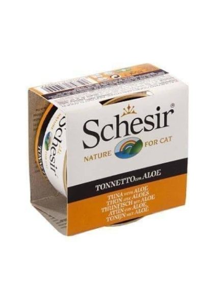 شيزر طعام رطب للقطط بالتونة والصبار في الجيلي 85 غرام