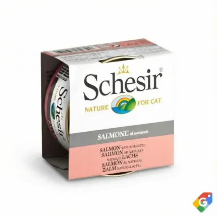 شيزر طعام قطط رطب سمك سالمون 85 جم