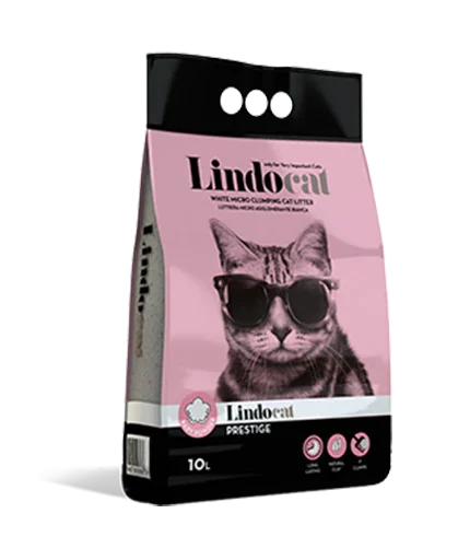لندو كات رمل قطط بريستيج ناعم برائحة بودرة الطفل 10 لتر