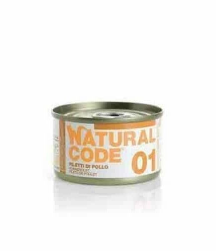 ناتشورال كود 01 طعام رطب للقطط البالغة بالدجاج 85 جرام