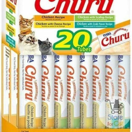 تشورو تشكيله من الدجاج مكافئات للقطط 20×14 جرام