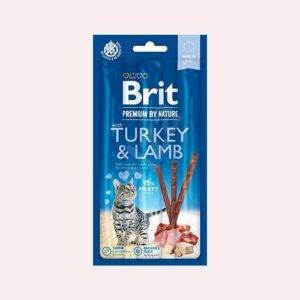 Brit Premium by Nature Cat Sticks with Turkey & Lamb 3 Sticks 15gm