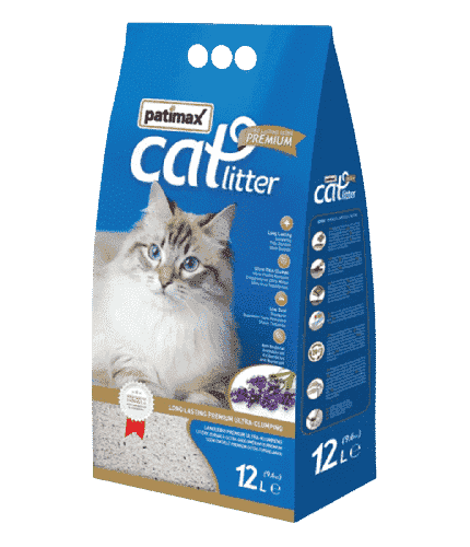 باتي ماكس رمل للقطط 12 لتر غير معطر