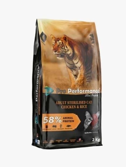 برو برفورمنس طعام للقطط المعقمة بالدجاج والرز 15 كيلو