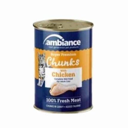 امبيانس طعام رطب للقطط البالغة بالدجاج 400 غم