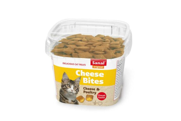 Sanal Healthy Cheese and Chicken Treats for Cats, 75g