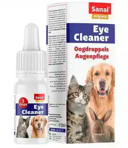 سنال منظف عيون للقطط والكلاب والحيوانات الصغيرة 50 مل