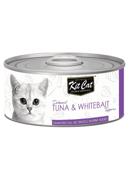 كت كات معلبات بطعم تونة وسمك المحيط 80 جرام