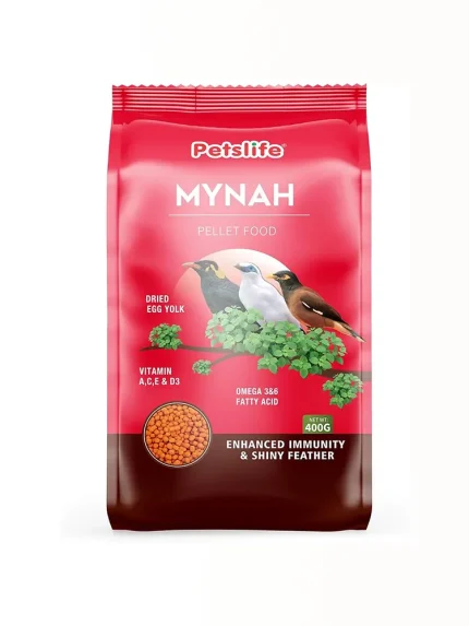 بيتس لايف طعام لطيور المينا والبلابل 400 جرام
