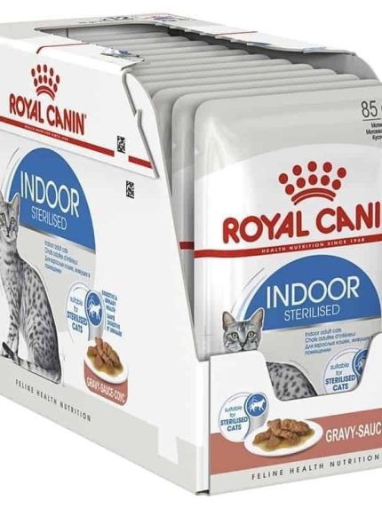 رويال كانين أظرف اندور للقطط المعقمة بالمرق 85 جرام