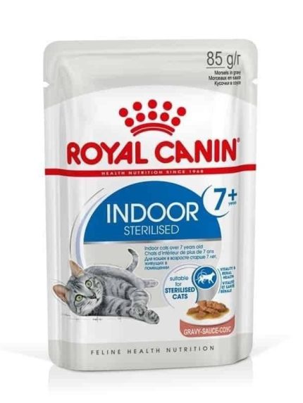 رويال كانيين اندور +7 للقطط المعقمة 85 جرام