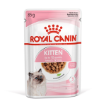 رويال كانين كيتن طعام رطب للقطط الصغيرة بالصلصة 85 غرام - Royal Canin